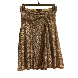 Westonwear Skirt Womens Medium Animal Print w/ Lining, Made in the USA